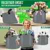 KESSER® Pflanzsack aus Vlies mit Namensschildern, Produktbild-Vorschau 8