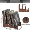 Schallplattenständer,CD-Sammelständer,Massivholz Produktbild-Vorschau 2