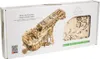 The image shows the packaging of a UGEARS 3D-puzzle model, specifically the "Handy-Gurdy". The box is white and features a detailed illustration of the assembled wooden puzzle. Produktbild-Vorschau