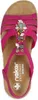 Rieker Sandalen Plat  Sandalen Plat - Fuchsia - Maat 39 Voir les images du produit 7