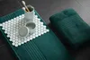 Beddinghouse Handtuch-Set Sheer 3x Farbe Dunkelgrün, Größe Produktbild-Vorschau 3