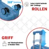 Reisekoffer aus Polypropylen (PP) Modell Nova Lake Blue 3er Produktbild-Vorschau 6