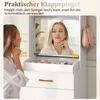 COSTWAY Ensemble coiffeur, coiffeuse avec tabouret, miroir Voir les images du produit 5
