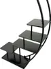 DanDiBo Blumenregal indoor 170 cm Hoch Metall Schwarz Produktbild-Vorschau 8