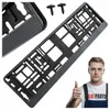 Kennzeichenhalter Carbon Optik schwarz – Produktbild-Vorschau 1