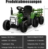 GOPLUS Elektrofahrzeuge mit Anhänger, 3-Gang Elektroauto Produktbild-Vorschau 5