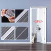 Magnetické siete na dvere 80/90/100 X 210/220 cm Biele Náhľad obrázku produktu 5