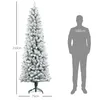 HOMCOM Künstlicher Weihnachtsbaum, 210 cm Christbaum mit Produktbild-Vorschau 3