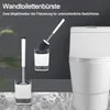 Toilettenbürste Silikon mit Behälter schnell trocknendem, Produktbild-Vorschau 6