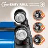 MONZANA® 3tlg. Kofferset Exopack TSA Schloss Hartschalen Produktbild-Vorschau 4