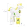 Relaxdays Einhorn Seifenblasenpistole, LED, Produktbild-Vorschau 4