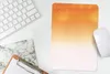 MuchoWow® Mauspad Mousepad Aquarell - Orange - Weiß 18x27 Produktbild-Vorschau 5