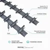 Sistema di ferramenta per la protezione solare del giardino Anteprima dell’immagine prodotto 4
