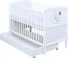 Baby-Delux Babybett Gitterbett Kinderbett Felix Mond Motiv Produktbild-Vorschau 2