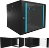 Extralink Szafa Rack Wisząca 9U 600X600 Azh Czarna Podgląd zdjęcia produktu 10