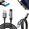 Joyroom USB-A auf USB-C Winkelkabel 1,2m 3A Schwarz Produktbild-Vorschau 8