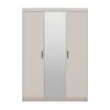 AX LIVING Storicos 3T 3-türiger Kleiderschrank mit Spiegel Produktbild-Vorschau 2