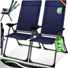 KESSER® 2er Set Gartenstuhl Hochlehner Alu Klappstuhl Produktbild-Vorschau 1