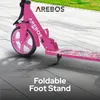 AREBOS Grafitti city scooter regolabile in altezza | ruote Anteprima dell’immagine prodotto 12