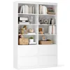 BEALIFE Scaffalatura 120x34x180 cm con 4 cassetti | MDF con Anteprima dell’immagine prodotto 2