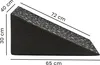 A diagram of a pet ramp with dimensions indicated. Produktbild-Vorschau