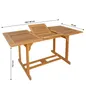 Dehner Ausziehtisch Macao, 100 / 140 x 70 x 74.5 cm, Produktbild-Vorschau 5