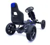 Großer Gokart mit Pedalen Schaumreifen - blau Produktbild-Vorschau 3