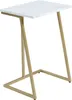 Table de salon 'Salem' set de 2 pièces or / marbre, blanc Voir les images du produit 6