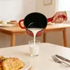 Gusseisen Stielkasserolle mit Deckel Rot, Ø 17cm, 1,6 Liter Produktbild-Vorschau 8