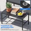 COSTWAY Polyrattan tuinmeubelset, loungeset voor buiten, Productafbeelding-voorbeeld 4
