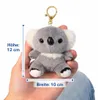 Koala Schlüsselanhänger Plüsch 12 cm weich Kuscheltier Produktbild-Vorschau 2