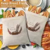 4 Stück Brotbeutel Leinen Ungebleicht, 40 x 30cm Produktbild-Vorschau 5