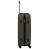 vidaXL Hard Shell Trolley Set 3 ks. Hnědý ABS Náhled obrázku produktu 3