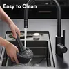 H&S Mörser mit Stößel Set für Gewürze - 16cm XXL aus Granit Produktbild-Vorschau 5