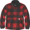 Carhartt 106443 Fairbanks svetr  Crabapple/Black Plaid M Náhled obrázku produktu 3