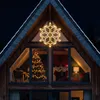 SALCAR 60 cm LED Schneeflocke Deko, 300 LEDs, Innen & Außen Produktbild-Vorschau 6