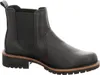 A black leather Chelsea boot is shown from the side against a white background. Podgląd zdjęcia produktu