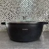 Royalty Line RL-BS40M: Gussauflauf mit Glasdeckel - 40cm Produktbild-Vorschau 10