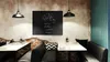Lavagna nera da gesso 100x80 cm con cornice nero in legno Anteprima dell’immagine prodotto 4
