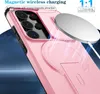 Magnetisch Hülle für Samsung Galaxy S25 Ultra, Dual Layer Produktbild-Vorschau 6