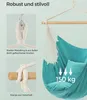 SONGMICS Hängesessel, Hängestuhl, mit 2 Kissen, Produktbild-Vorschau 5