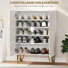 Schuhschrank mit 2 Türen, Schuhregal, Schuhaufbewahrung mit Produktbild-Vorschau 6