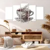 Bild auf Leinwand - Leinwandbild - Abstraktion Tasse Tee Produktbild-Vorschau 7