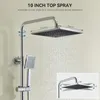 Duschsystem mit Thermostat Duscharmatur Regendusche Produktbild-Vorschau 6