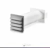 A white ventilation duct with a light gray louvered front, shown against a white background. Anteprima dell’immagine prodotto