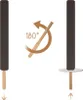 10x Kinderfackeln 45 Min. Brenndauer 30cm lang Fackel Wachsfackel Tuchfackel Fackelwanderung Kindergeburtstag Halloween Gartenparty Osterfeuer Produktbild-Vorschau