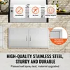 SucceBuy 1067 x 534 mm dvojitá grilovací dvířka, vertikální Náhled obrázku produktu 3