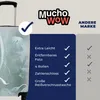 MuchoWow® Koffer Handgepäck Trolley Rollkoffer Kleine Produktbild-Vorschau 6