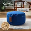 #DoYourYoga Jóga polštář Vishnu - vyplněný špaldou - kulatý Náhled obrázku produktu 9