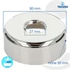 tecuro Gewinderosette 3/4 Zoll x Ø 80 mm x Höhe 30 mm, Produktbild-Vorschau 3